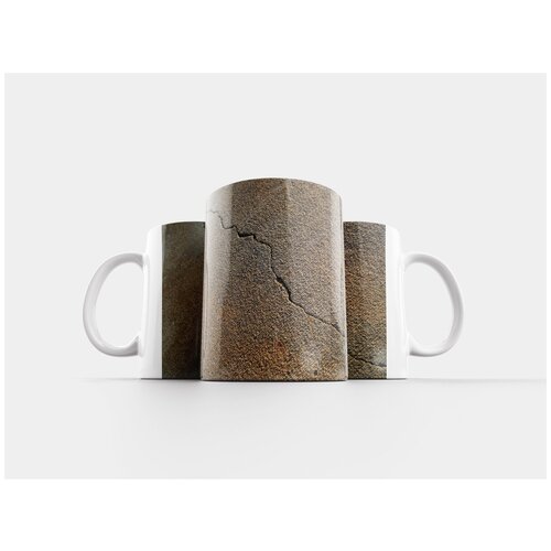 фото Кружка "трещины, сломанный, камень" 320 мл lotsprints