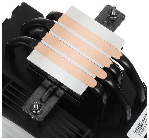 Кулер для процессора ZALMAN CNPS9X PERFORMA BLACK ARGB, 120mm FAN, 4 HEAT PIPES, 4-PIN PWM, 700-1800 RPM, 28DBA MAX, HYDRO BEARING, FULL SOCKET SUPPORT (CNPS9X PERFORMA BLACK ARGB) - фото №10