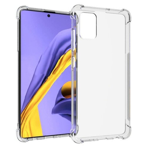 фото Чехол панель-накладка mypads для samsung galaxy a51 sm-a515f (2020) ультра-тонкая полимерная из мягкого качественного силикона прозрачная