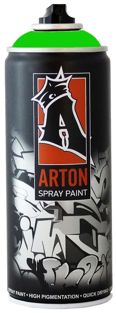 Краска для граффити "Arton" цвет A604 Лягушка (Froggy) аэрозольная, 400 мл