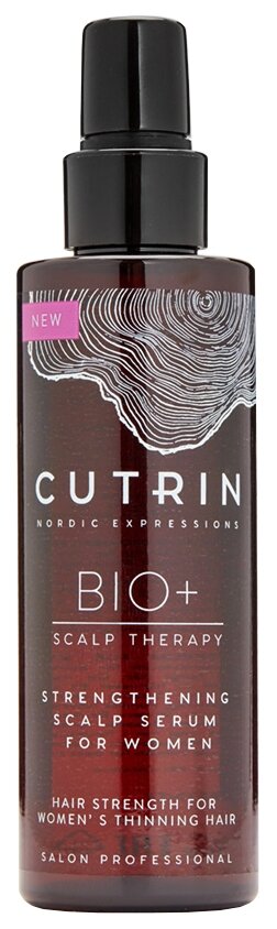 Cutrin BIO+ Сыворотка-бустер для укрепления волос у женщин, 100 г, 100 мл, бутылка