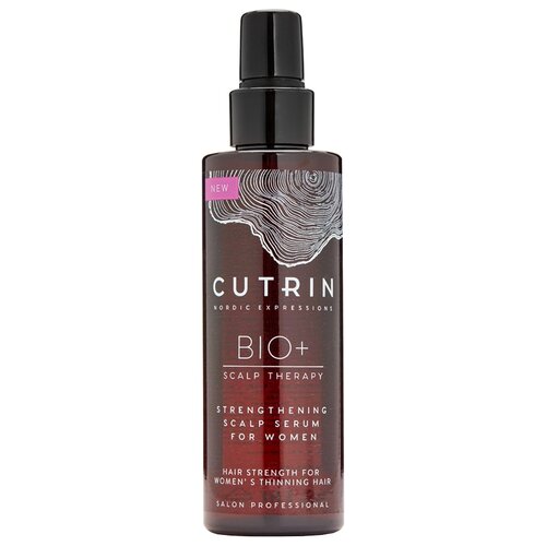 Cutrin BIO+ Сыворотка-бустер для укрепления волос у женщин, 100 г, 100 мл, бутылка cutrin bio strengthening сыворотка бустер для укрепления волос для женщин 100мл