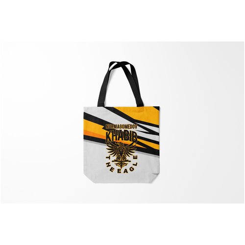 фото Сумка-шоппер / 40х40 см / боевые искусства / хабиб нурмагомедов burnettie