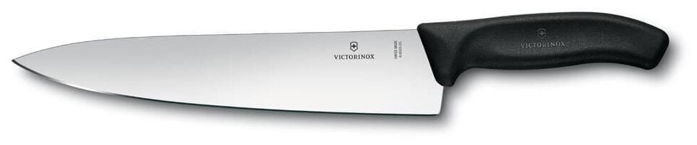 Нож разделочный Victorinox SwissClassic, 25 см, чёрный