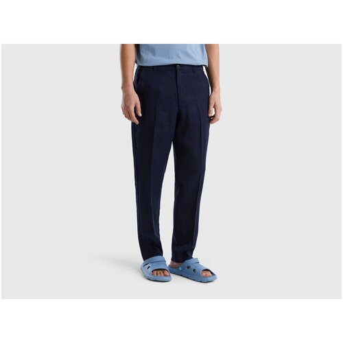 Льняные брюки United Colors of Benetton для мужчин 23P-4AGH55HW8-016-46