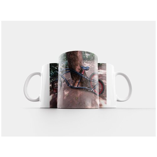 фото Кружка "велосипед, винтаж, старый" 320 мл lotsprints