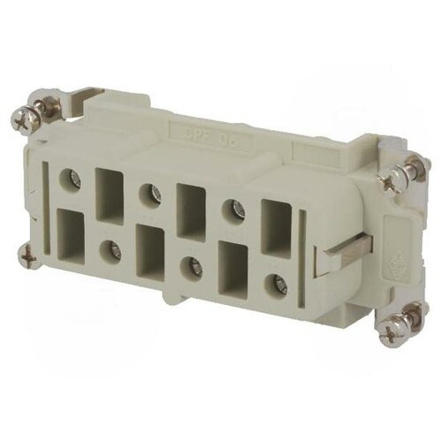 Разъем ILME CPF06, Разъем прямоугольный, 