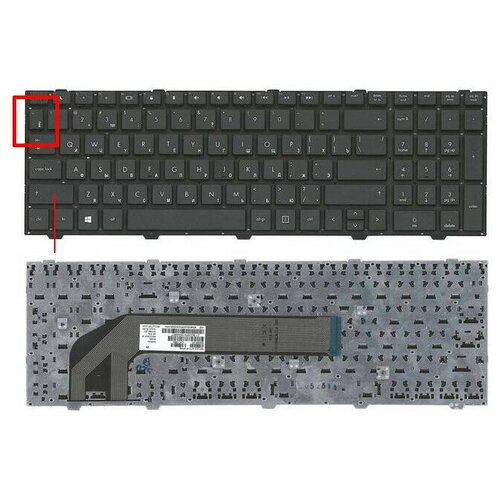 Клавиатура для HP ProBook 4540S 4545S 4740S 4540 4740 676504-251 MP-10M13SU-4423 701485-251 701548-251 черная рамка 890₽