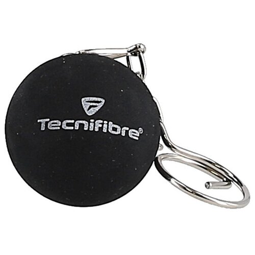 Брелок tecnifibre, черный training tool double yellow dot competition squash for player two yellow dots squash ball training squash ball low speed ball