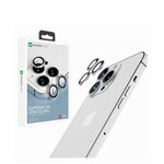 Защитное стекло для линз камеры Apple iPhone 13 Pro Max/13 Pro Amazingthing Silver 3шт, олеофобное прозрачное стекло для айфона 13 про/13 про макс - изображение