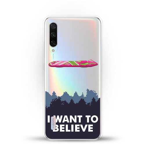 фото Силиконовый чехол i want to believe на xiaomi mi a3 andy & paul