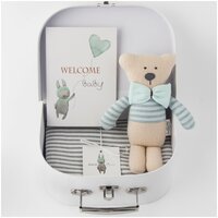 Подарочный набор для новорожденного Ange L`AME / Подарок на день рождения малыша / Набор в роддом / Комплект на выписку новорожденного