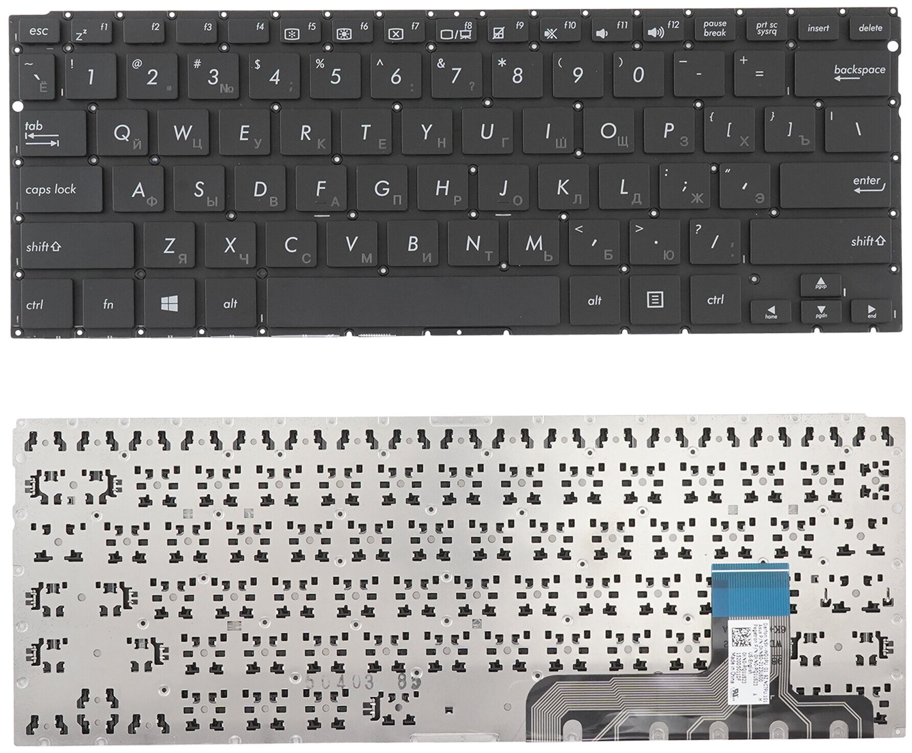 Клавиатура для ноутбука Asus T300 Transformer Book T300CHI черная