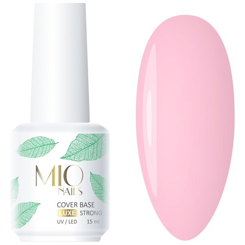 MIO Nails Базовое покрытие Cover Base Strong Luxe, 10, 15 мл, 15 г