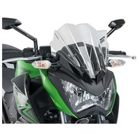 Стекло ветровое KAWASAKI Z300 `15-`17 SPORT, прозрачное PUIG