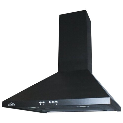 Вытяжка ELIKOR Вента 60 черный ползунковый переключатель 1004000₽