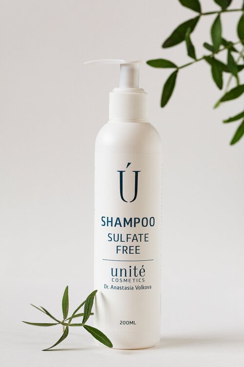 Unité cosmetics Dr. Anastasia Volkova Безсульфатный шампунь для волос/ Shampoo sulfate free