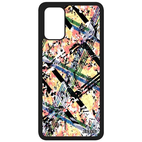 фото Противоударный чехол для телефона // galaxy s20 plus // "тартан плитка" ромб дизайн, utaupia, цветной