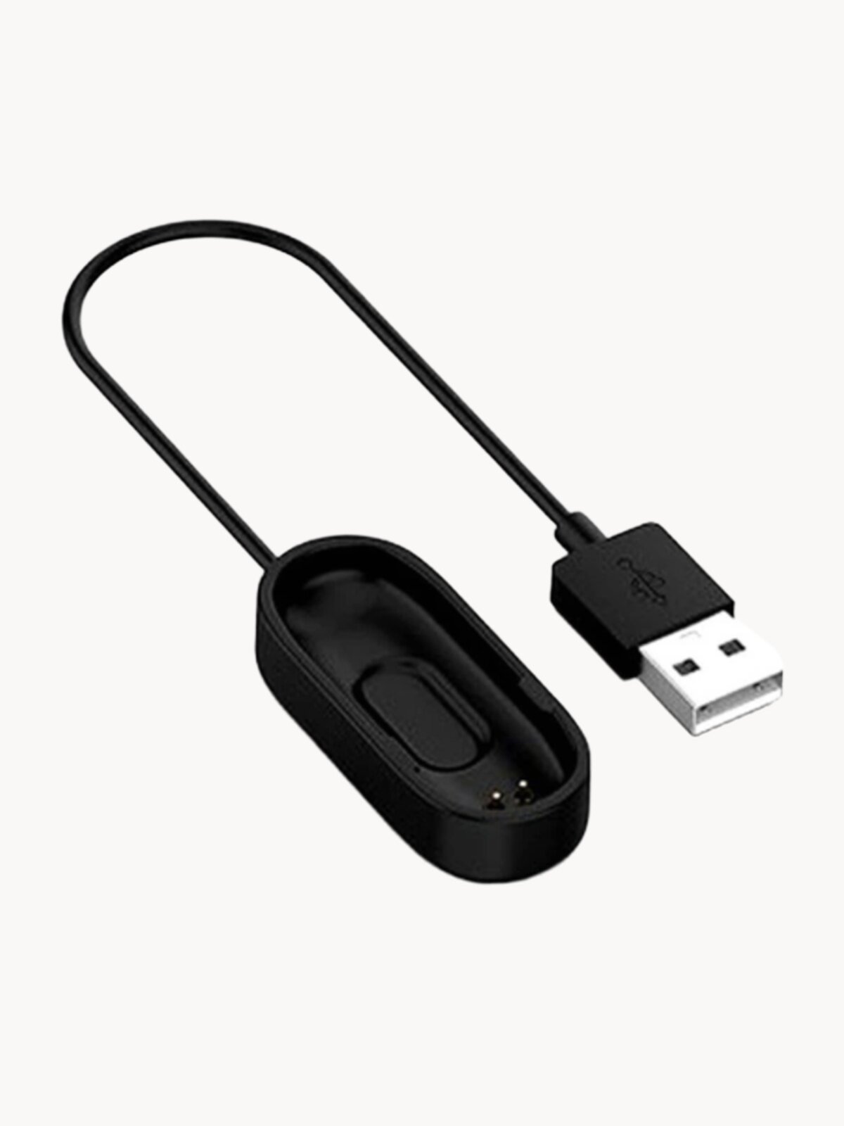 Зарядное устройство для фитнес часов Xiaomi Mi Band 4 черный