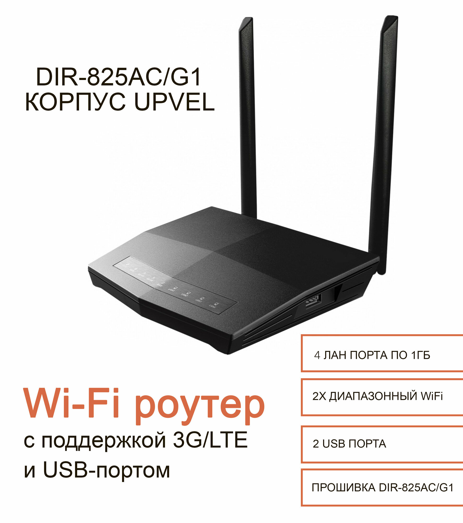 D-Link DIR-825 AC G1 маршрутизатор роутер wi fi