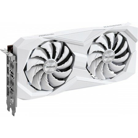 Видеокарта ASRock Radeon RX 6600 Challenger White 8GB RX6600 CLW 8G