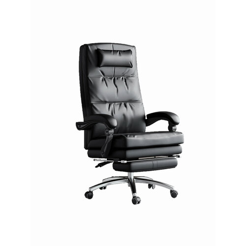 Офисное кресло Xiaomi HBADA Computer Chair Home Leather Boss Chair J7 Black