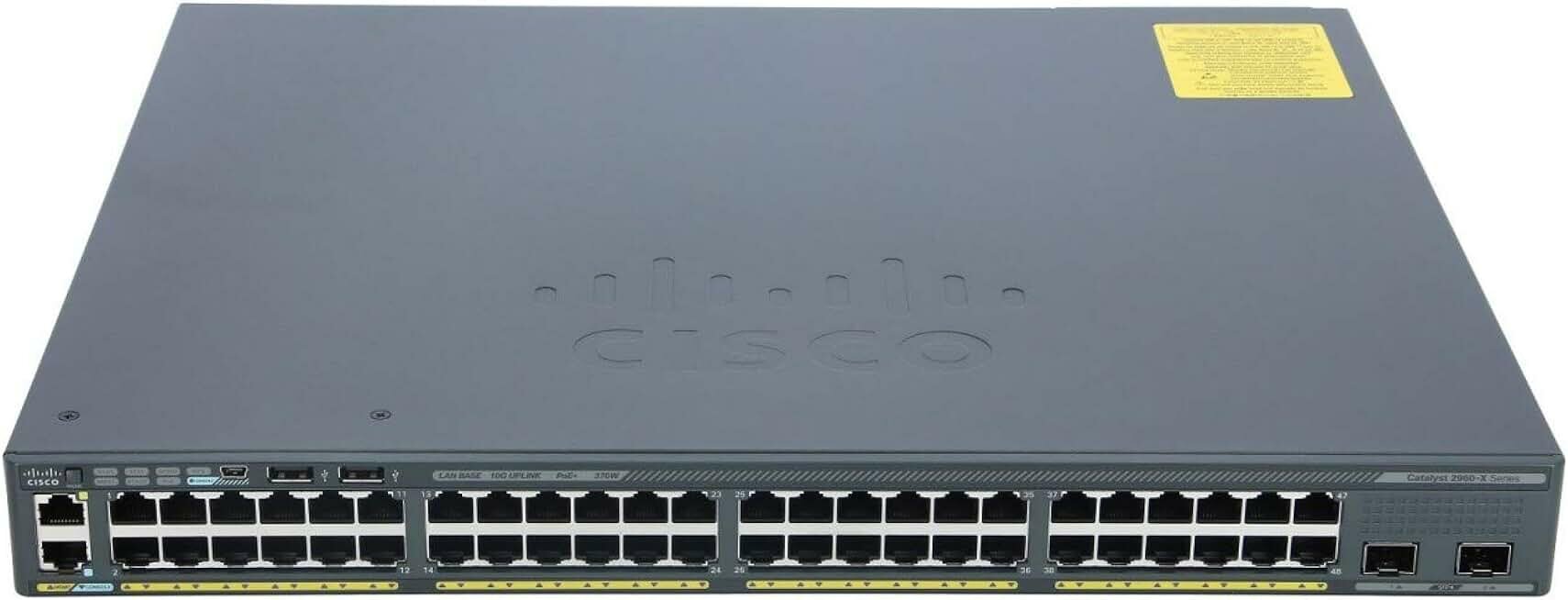 Коммутатор Cisco Catalyst WS-C2960X-48LPS-L 48 портов Layer 2