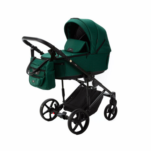 Универсальная детская коляска Adamex Zico NEW TIP ZN-TK52 2в1 (Темно-зеленый)