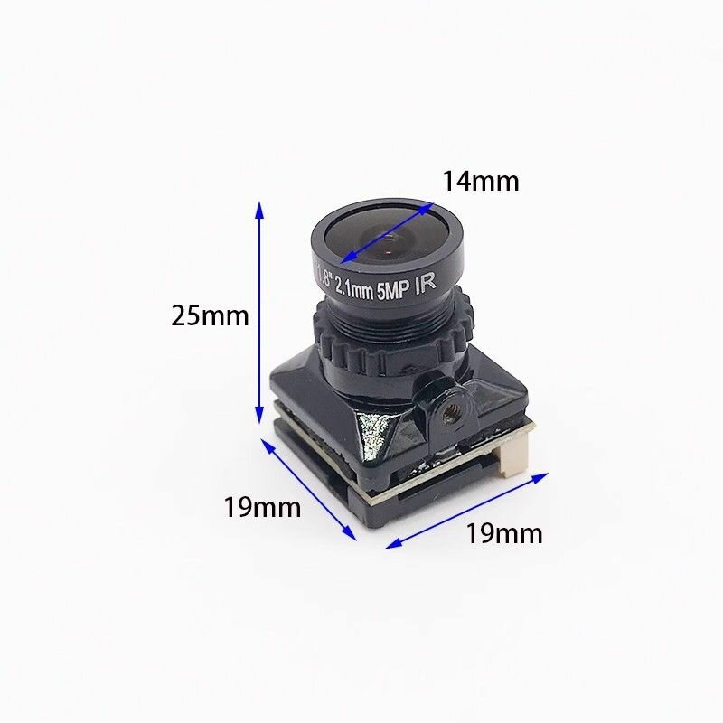 Камера FPV 1/3 CMOS 1500TVL B19 мини, чёрная