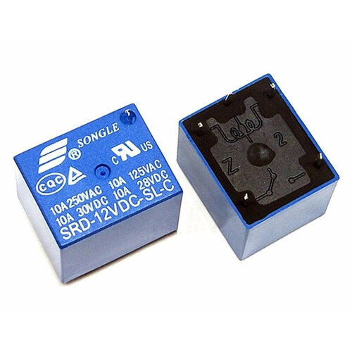 реле srd 12vdc sl c 12v 5pin Реле T73 12v 10a (SRD-12VDC-SL-C)