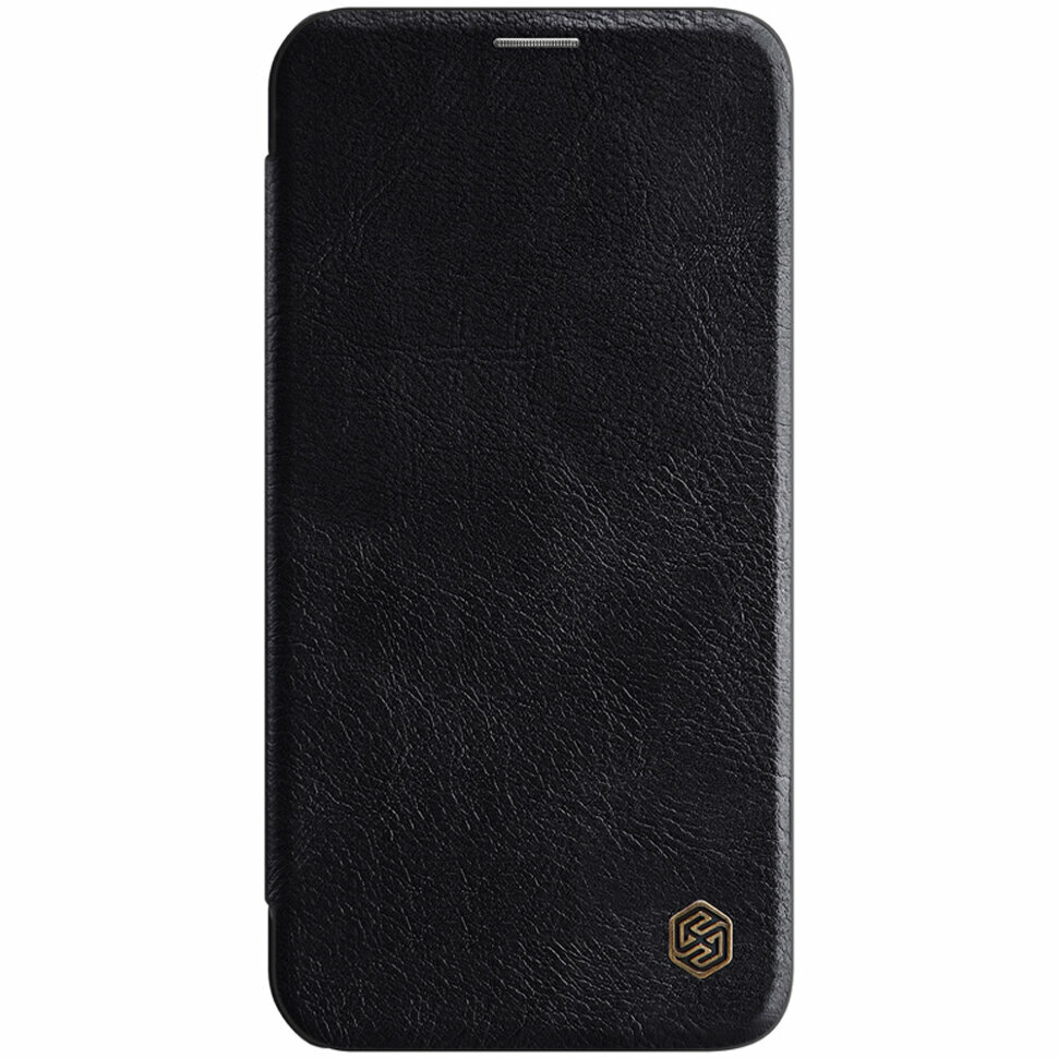 Чехол Nillkin Qin Leather Case для Apple iPhone 12 Pro Max Black (черный)