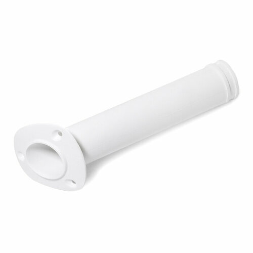 держатель sunfine для одного спиннинга 50мм белый пластик Держатель спиннинга врезной SUNFINE 44 мм, белый нейлон