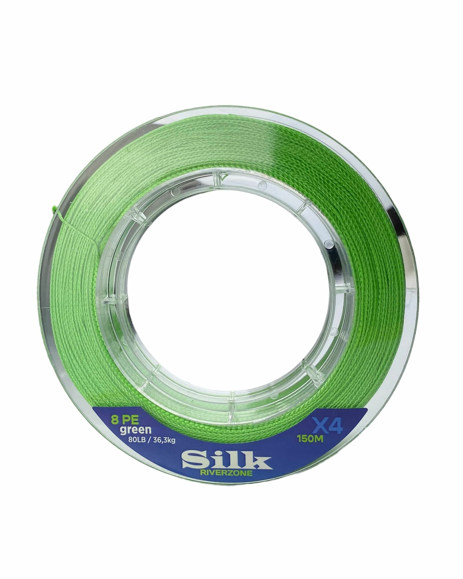 Шнур Riverzone Silk WX4 PE 8,0 150м Green