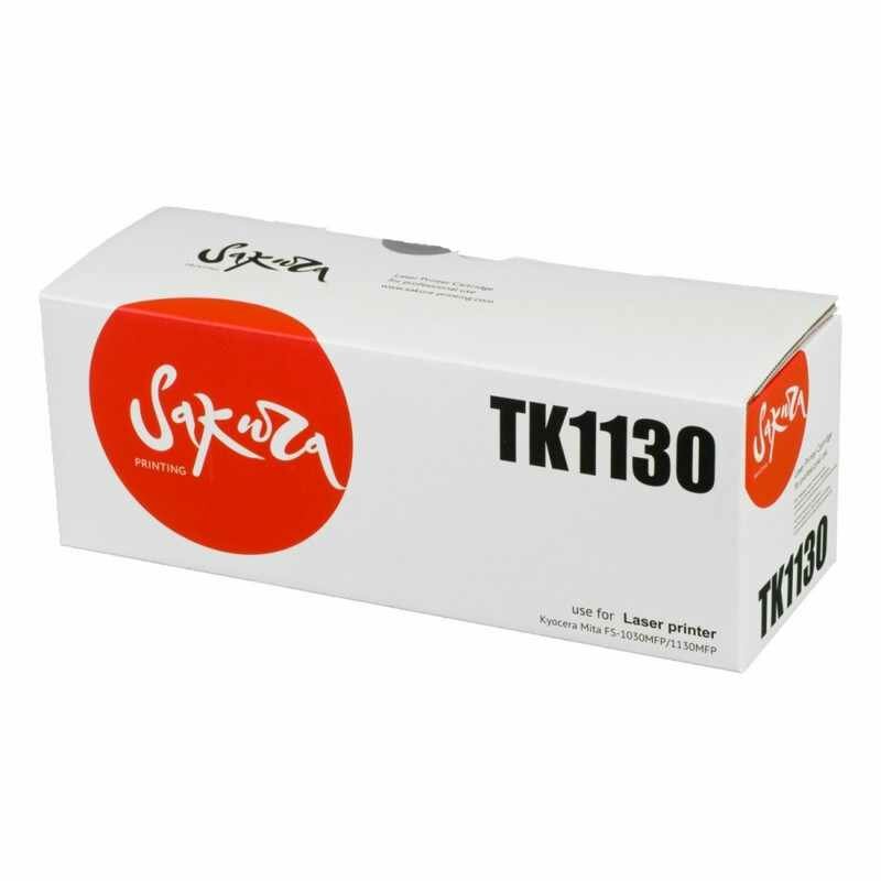 Картридж лазерный SAKURA TK-1130 чер. для Kyocera FS-1030/113
