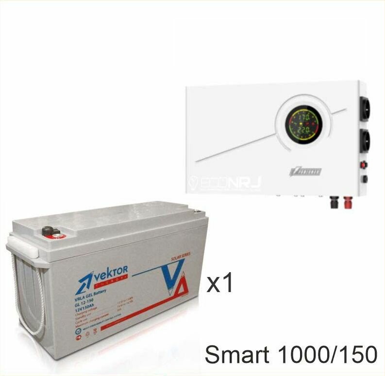 ИБП Powerman Smart 1000 INV + Vektor GL 12-150