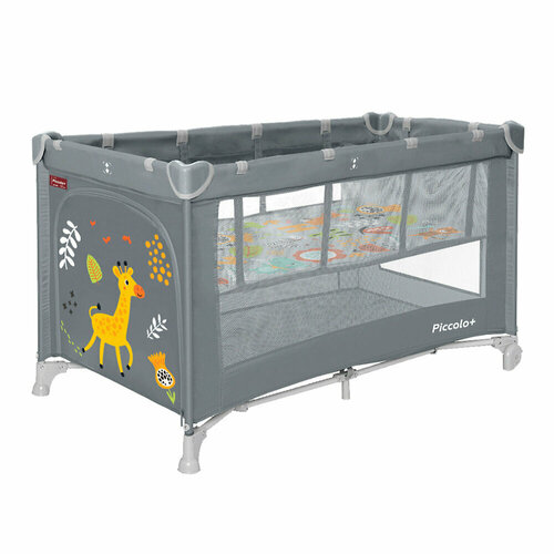 Детский манеж Carrello Piccolo Plus, цвет Ash Grey