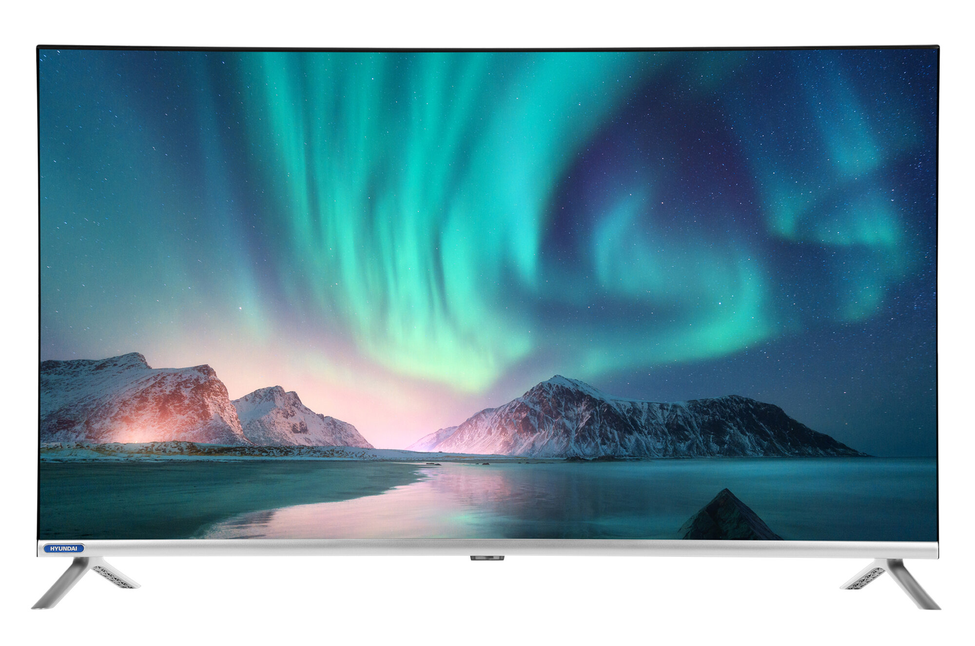 Телевизор Hyundai Android TV H-LED40ES5108, 40", LED, FULL HD, Android, серебристый