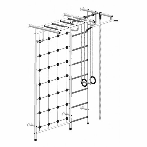 Спортивный комплекс Пионер С4СМ бело/серый