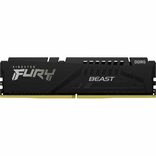 Память DDR5 8GB 5600MHz Kingston KF556C36BBE-8 Fury Beast Black RTL PC5-44800 CL36 DIMM 288-pin 125В Ret 4285₽