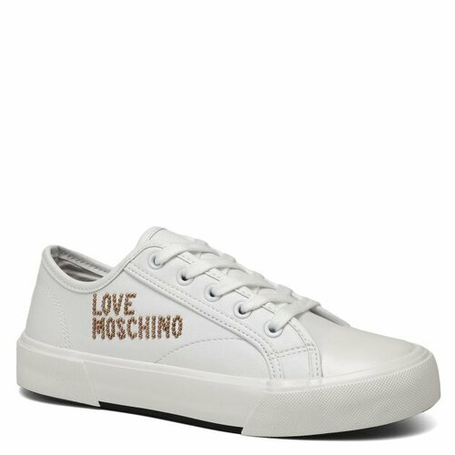 Кеды LOVE MOSCHINO, размер 37, белый