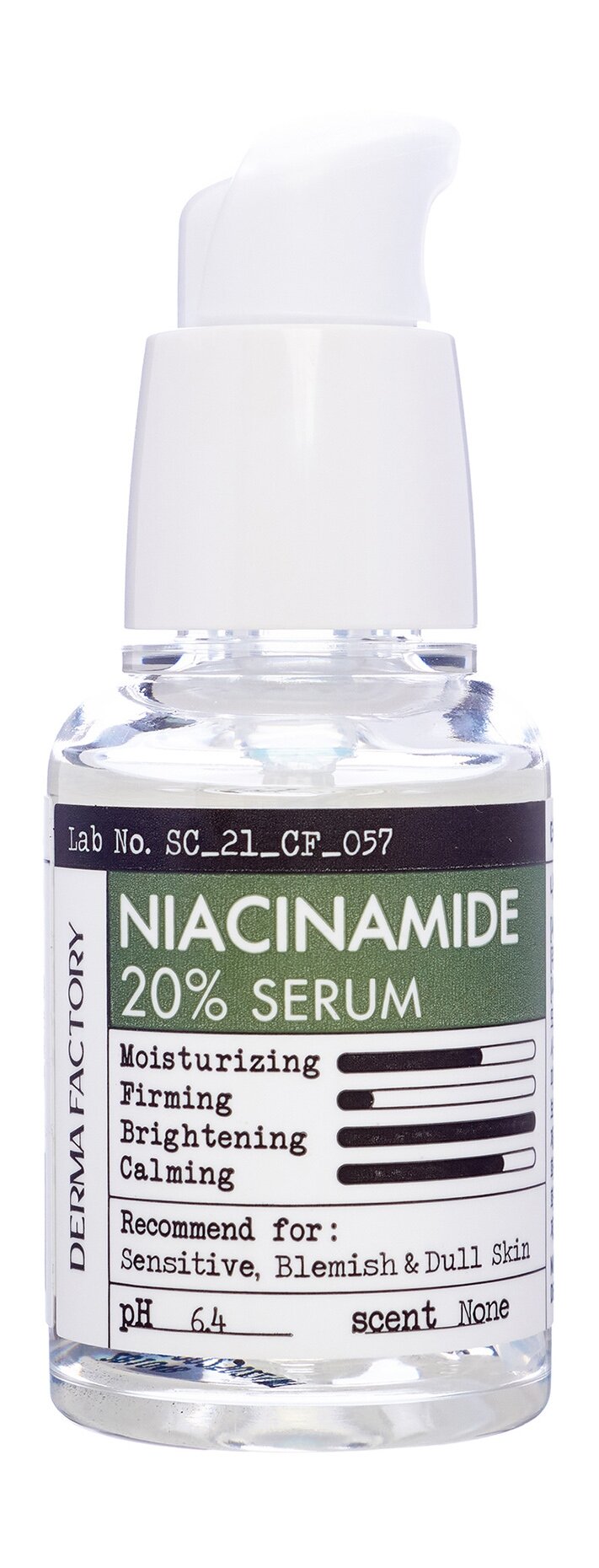 Сыворотка для лица Derma Factory Niacin Hyaluron 21% с ниацинамидом и гиалуроновой кислотой - фото №3