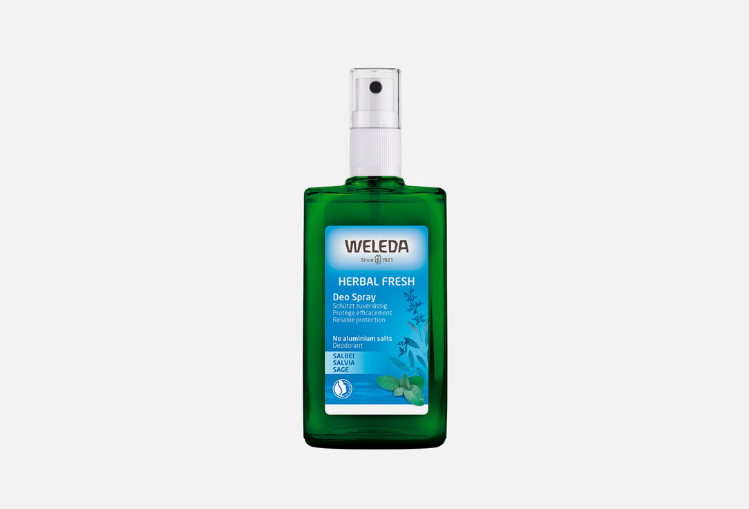 Дезодорант-спрей с шалфеем Weleda, Salvia Deodorant 100мл