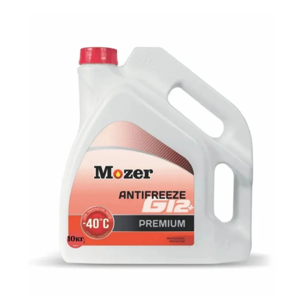 фото Антифриз, MOZER, 4606444, Premium, красный, G12+, 1 л.