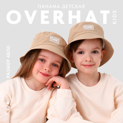 панама overhat overhat размер 48 50 черный Панама Overhat Overhat, размер 48/50, бежевый, черный