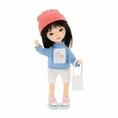 Каркасная кукла Sweet Sisters Lilu в голубой толстовке 3800₽