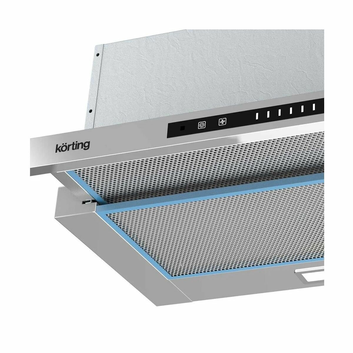 Встраиваемая вытяжка KORTING KHP 6975 X, официальная гарантия — фото 1