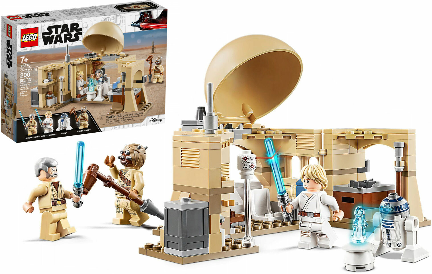 LEGO Star Wars 75270 Хижина Оби-Вана Кеноби, 200 дет.