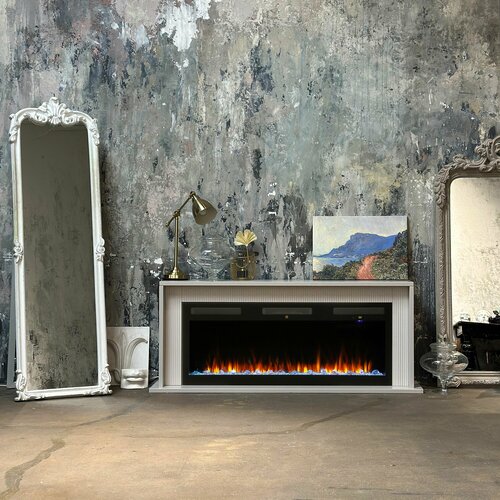 Электрокамин RealFlame Loretto 50 c Emerald 50, пульт ДУ, имитация пламени