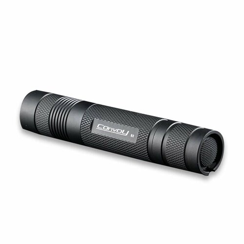 УФ-фонарик CONVOY S2 UV 365 нм, Black S2 UV Light, No battery, Черный
