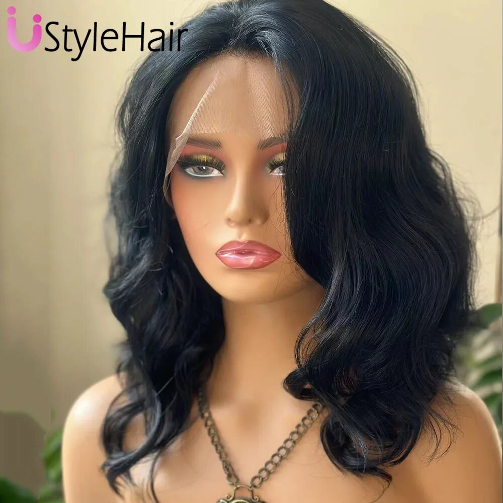 Черный блонд парик боб UStyleHair